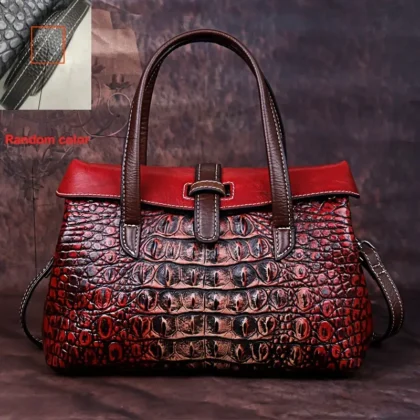Red Leather Bag