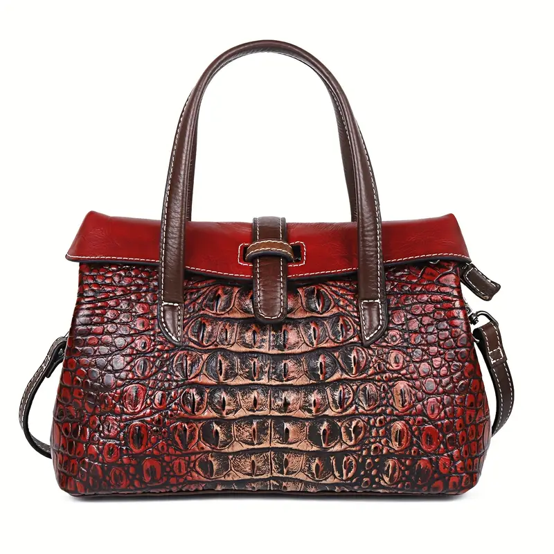 Red Leather Bag - Image 3